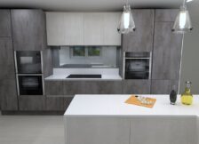 Grey Stone Matt Kitchen