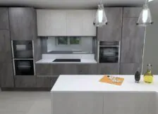 Grey Stone Matt Kitchen