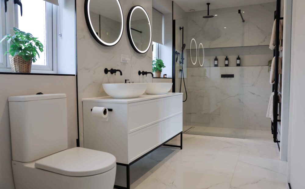 light modern bathroom