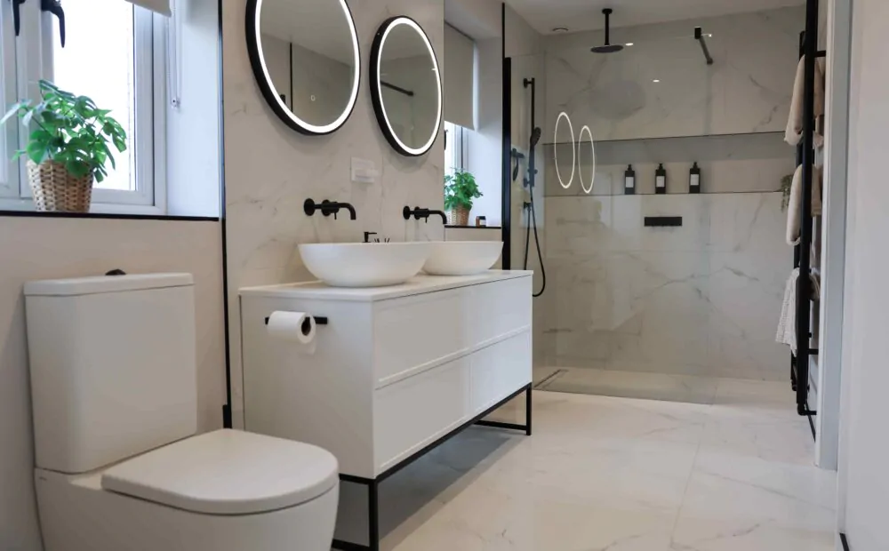 light modern bathroom