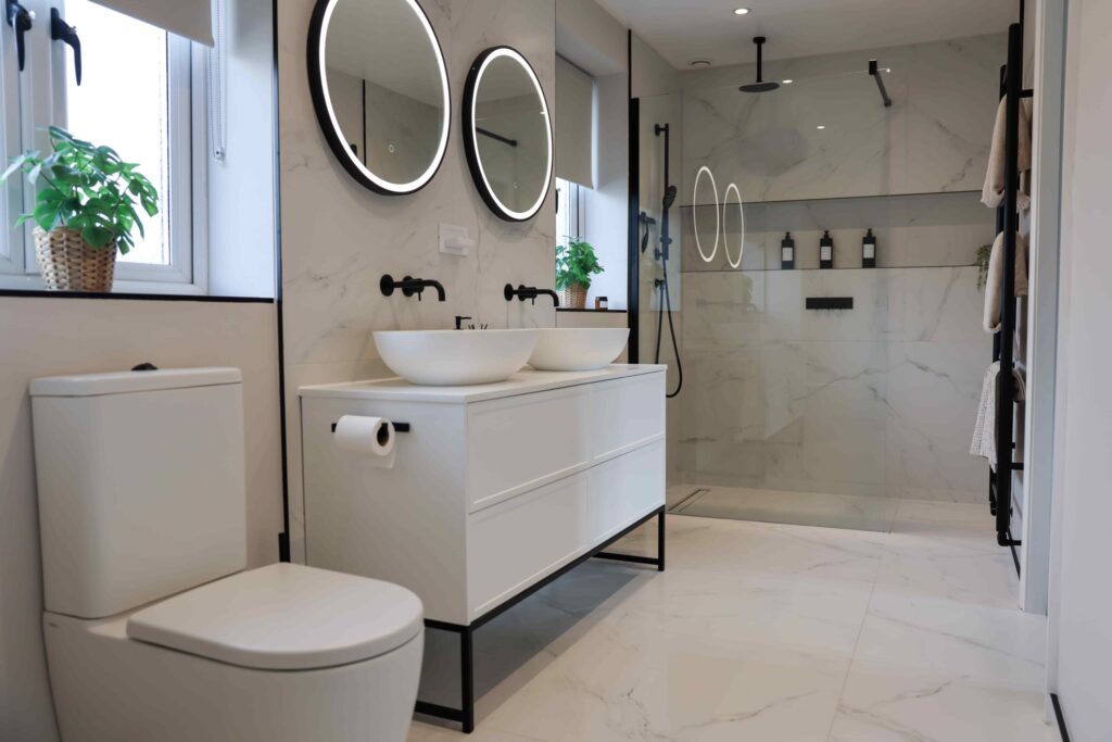 light modern bathroom