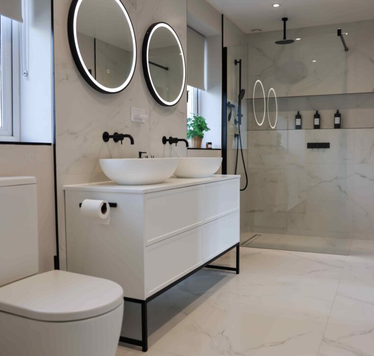light modern bathroom