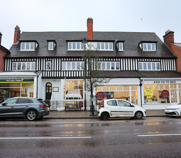 outside hartley witney flats