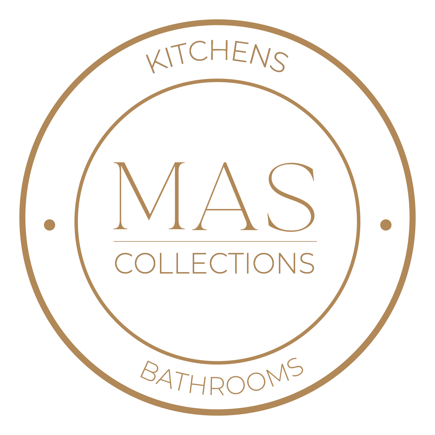 Mas Collections Logo White